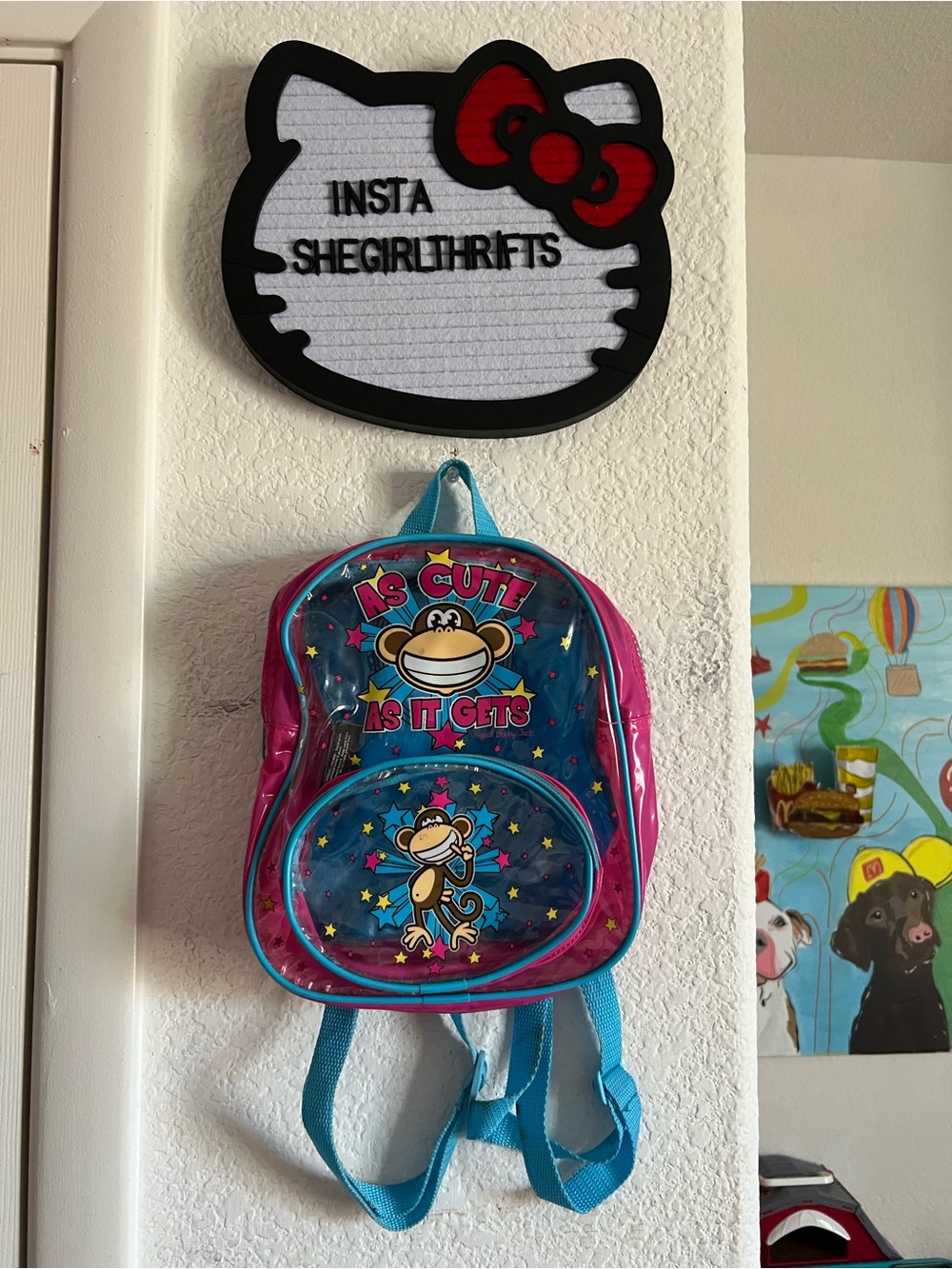 Y2K bobby jack backpack